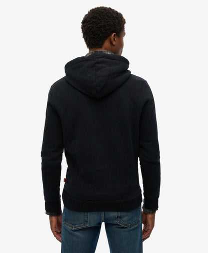 Black Label Hoodie | Black