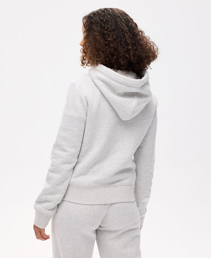 Essential Logo Hoodie | Glacier Grey Marle