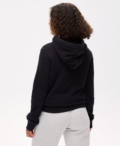 Essential Logo Hoodie | Black