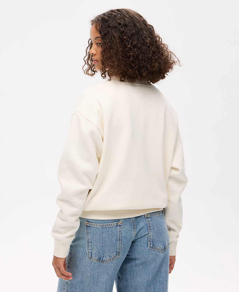 Essential Logo Crew Sweat | Off White