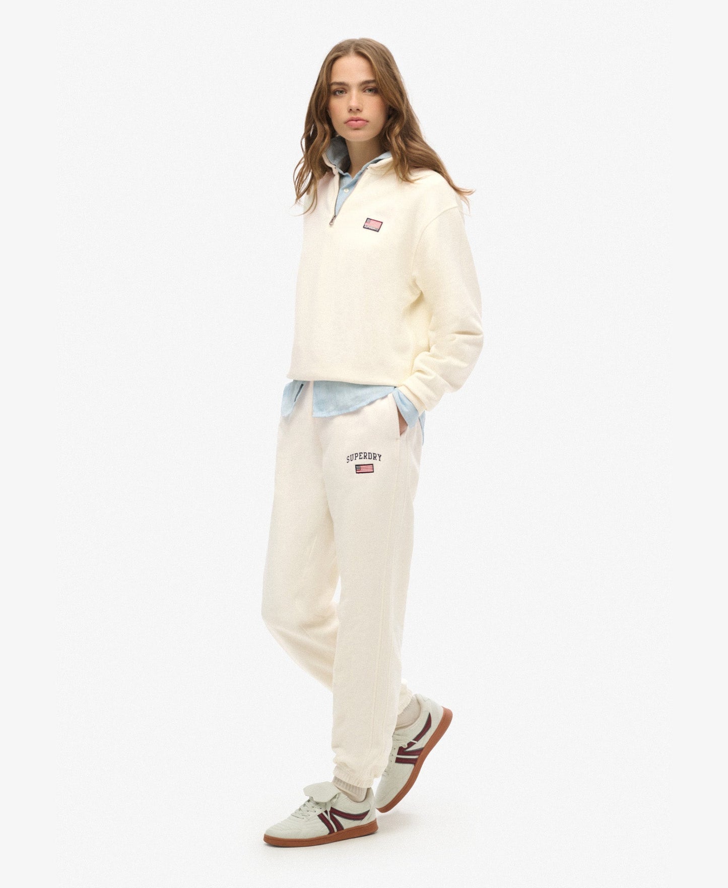 Athletic Essential Boyfriend Jogger | Desert Bone Off White