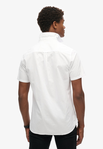 Vintage Oxford Short Sleeve Shirt | Optic