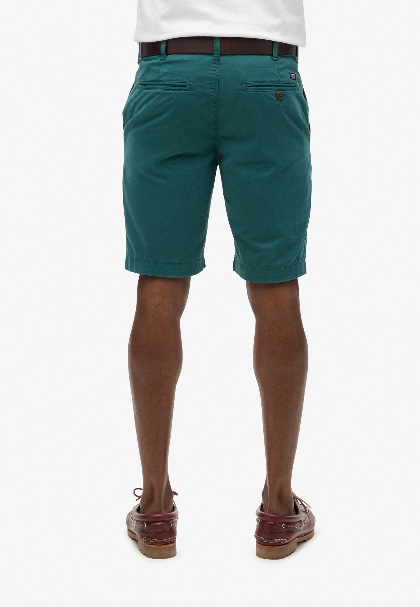 Vintage Slim Fit Chino Short | Teal