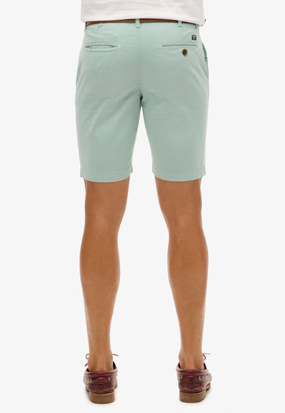 Vintage Slim Fit Chino Short | Fresh Mint Green