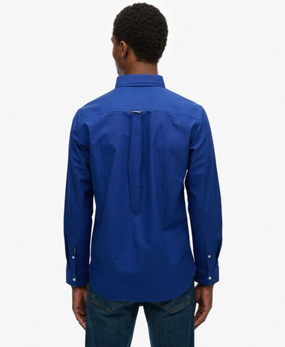 Classic Oxford Long Sleeve Shirt | Marine Navy