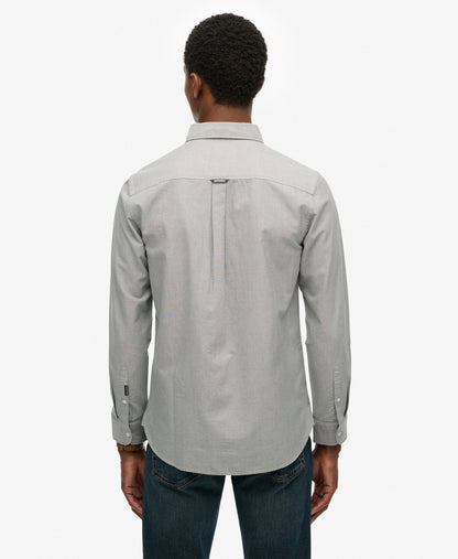 Classic Oxford Long Sleeve Shirt | Ice Green Chambray