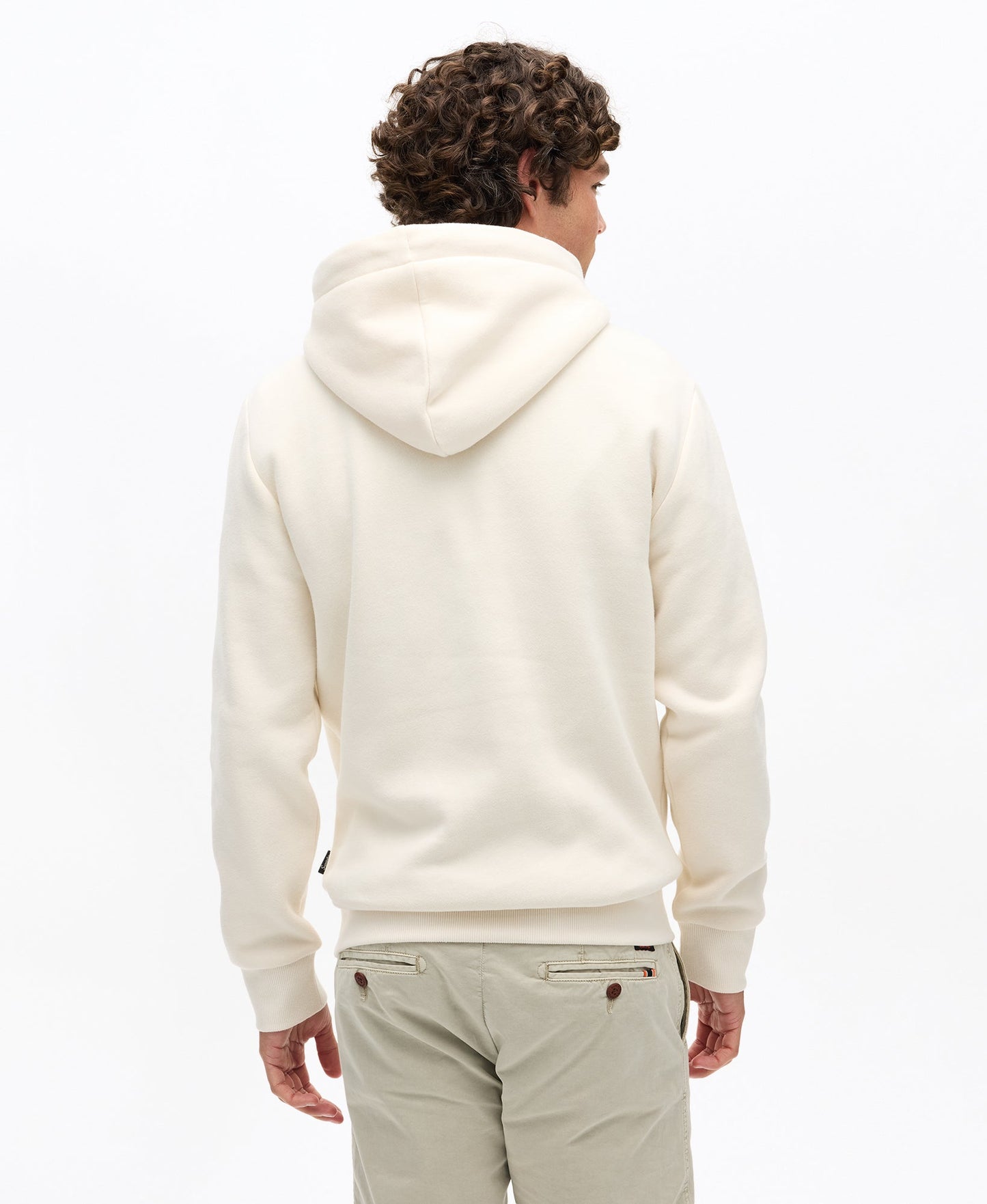 Tonal Venue Logo Hoodie | Rice White