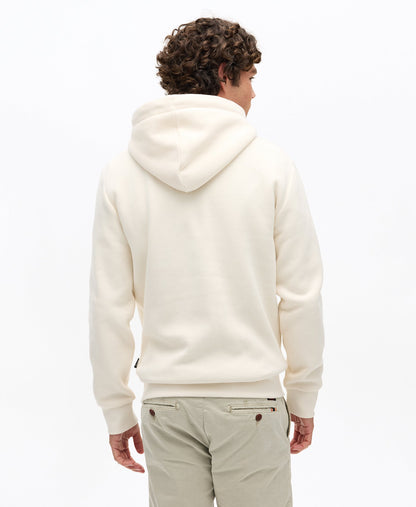 Tonal Venue Logo Hoodie | Rice White