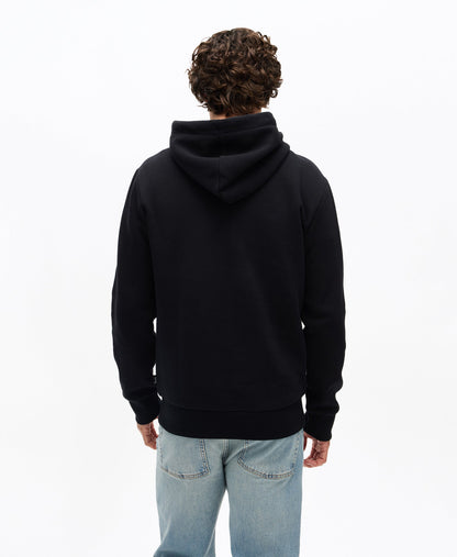 Retro Rock Graphic Hoodie | Black
