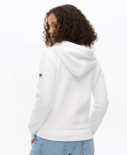 Vintage Logo Relaxed Hoodie | Optic/Purple
