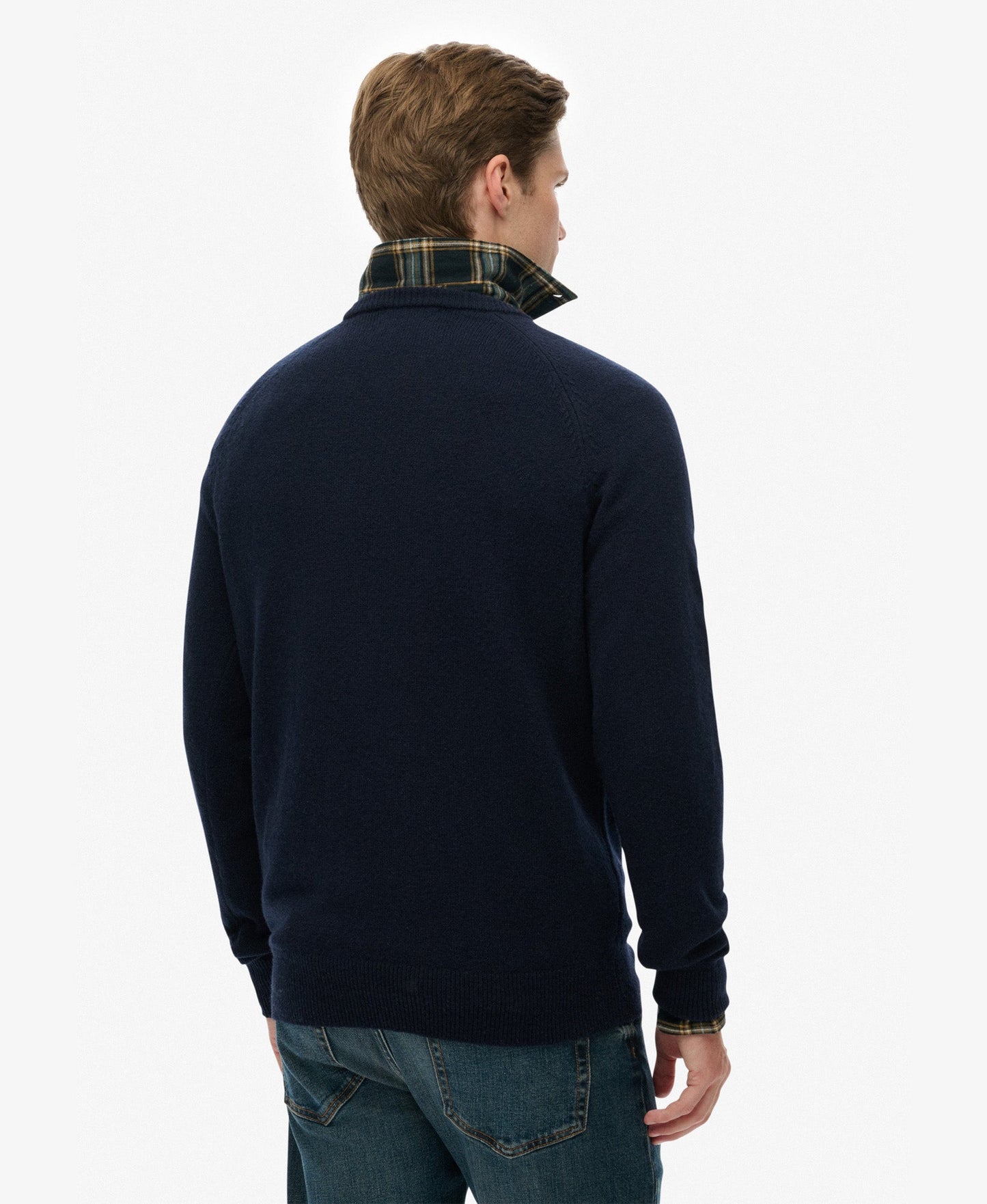 Wool Blend Jumper | Charred Navy Marle