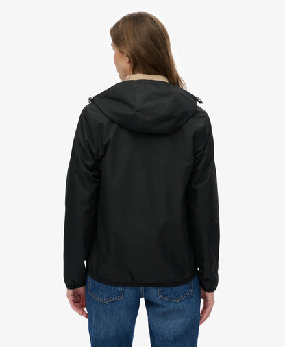 Essential Tri Windbreaker Jacket | Black