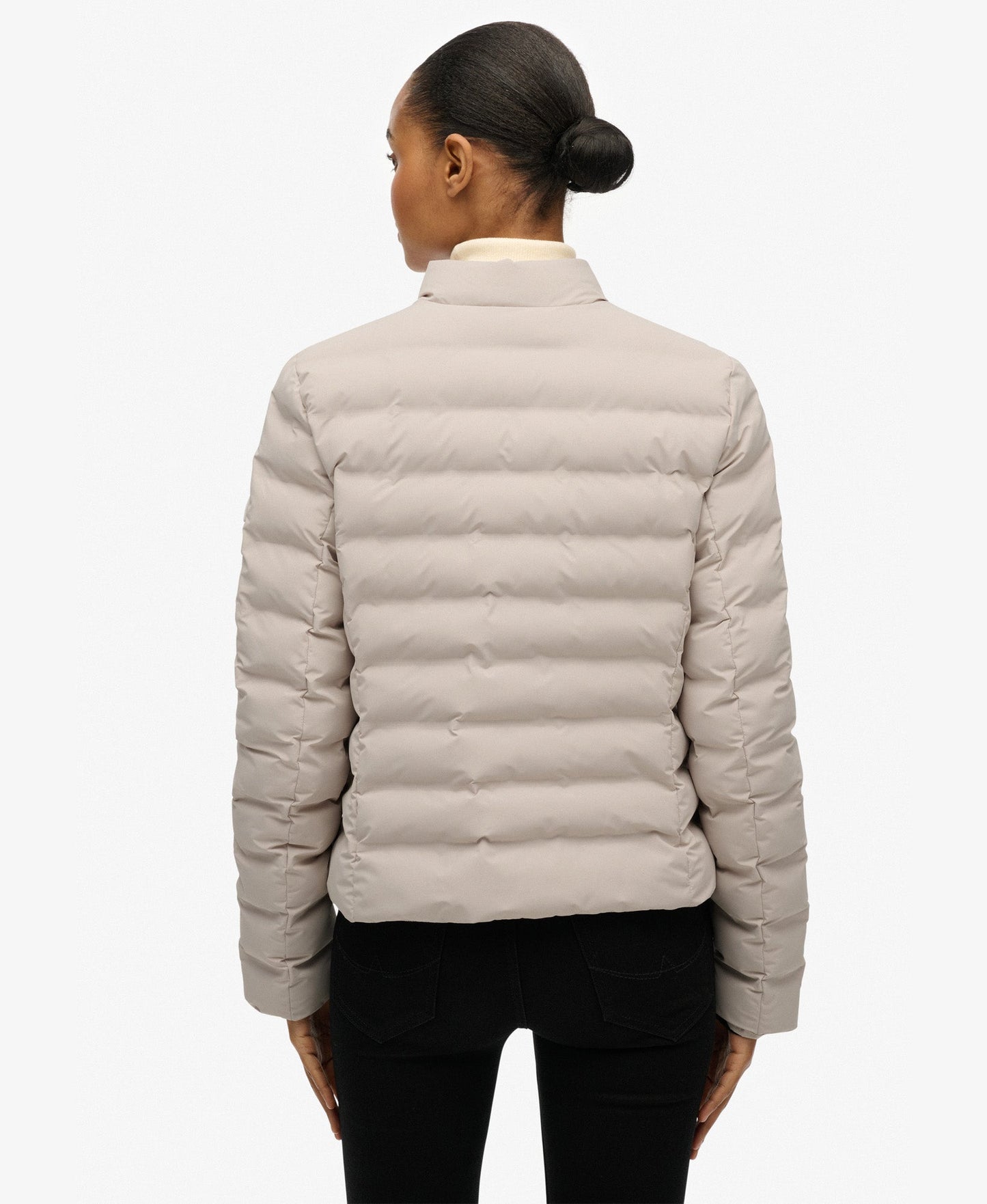 City Fuji Padded Slim Fit Jacket | Chateau Grey