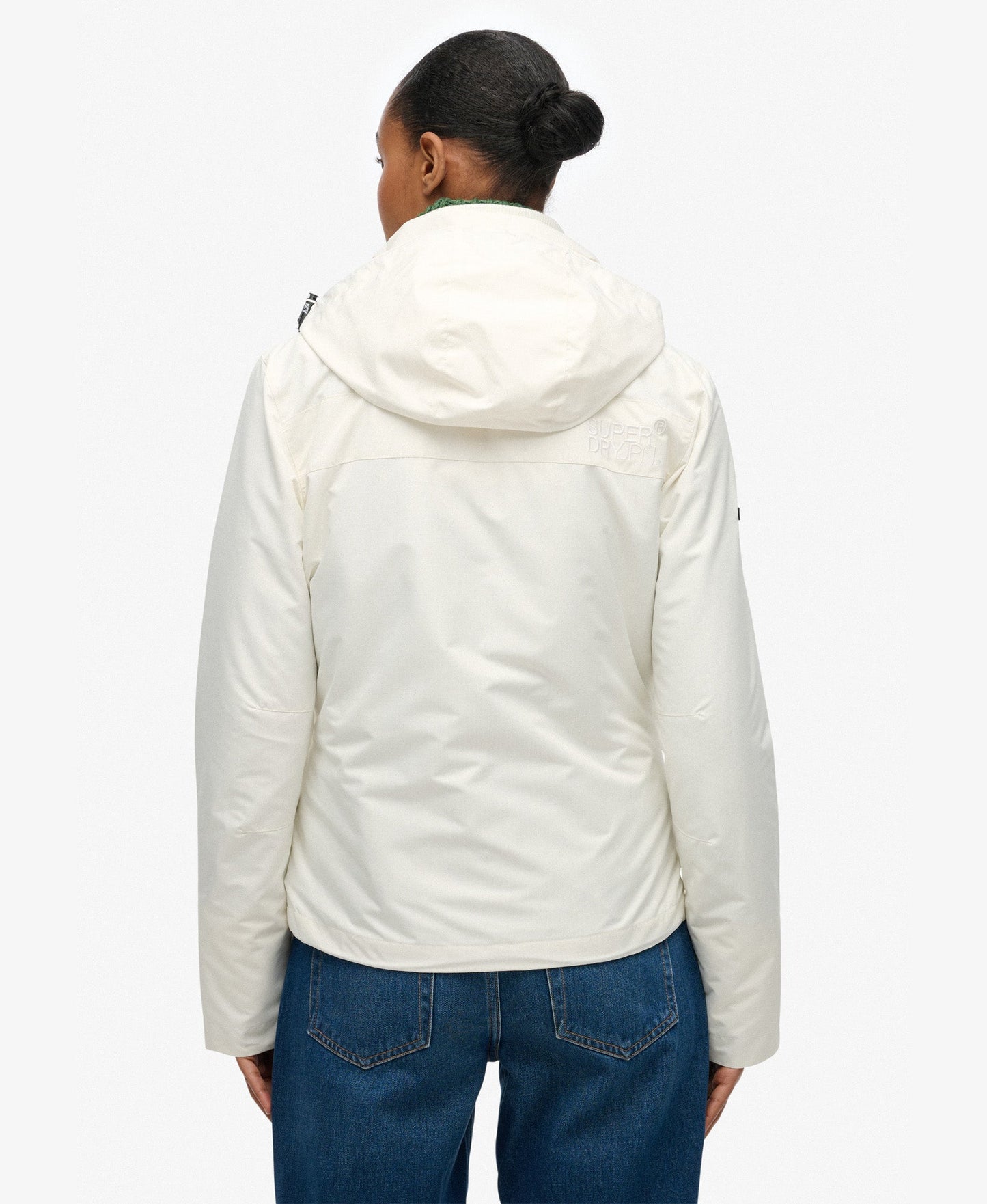 Hooded Mountain Windbreaker Slim Fit Jacket | Off White