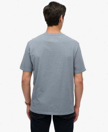 Athletic Essential Tee | Flint Stone Blue Grey