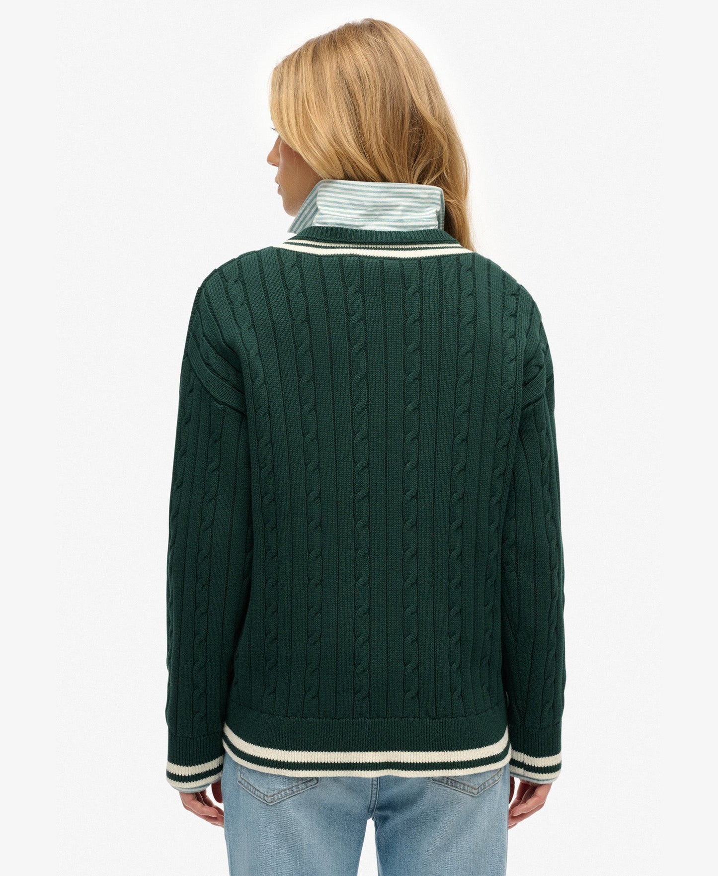 Cricket Club Jumper | Enamel Green