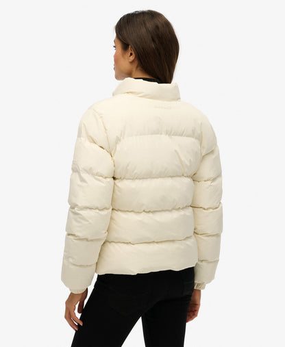 Non Hooded Sports Puffer Jacket | Off White