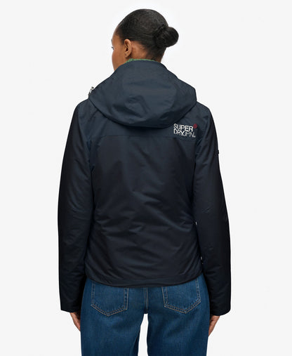 Hooded Mountain Windbreaker Jacket | Eclipse Navy