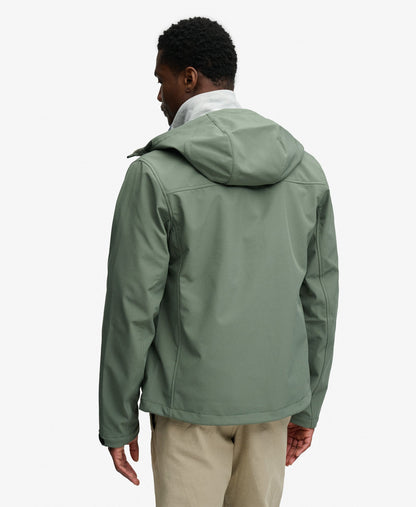 Hooded Softshell Trekker Jacket | Freestyle Green