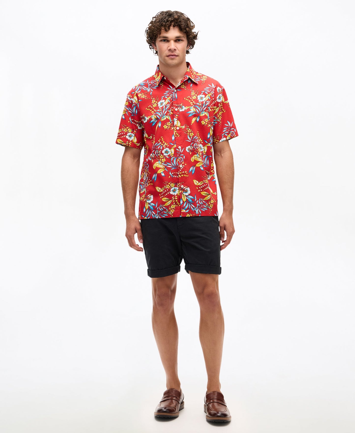 Hawaiian Shirt | Red Hawaiian