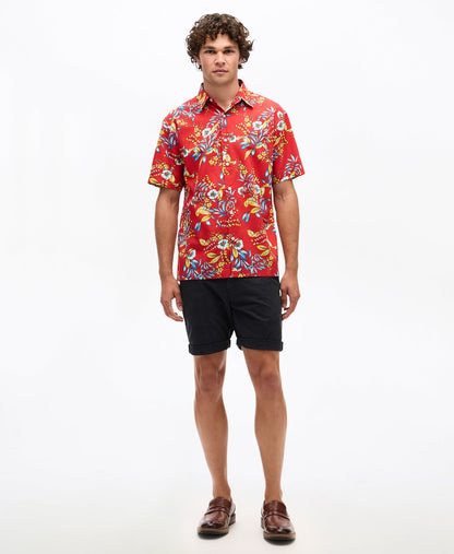 Hawaiian Shirt | Red Hawaiian