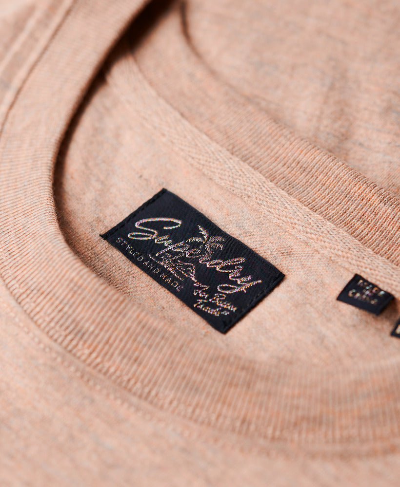 Outdoor Stripe Relaxed T Shirt | Orange Apricot Ice Marle
