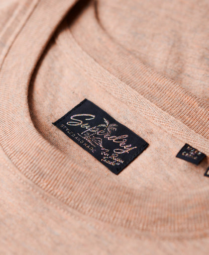 Outdoor Stripe Relaxed T Shirt | Orange Apricot Ice Marle