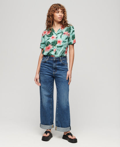 Beach Resort Shirt | Luna Rose Mint