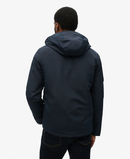 Ultimate Embroidered Windbreaker Slim Fit Jacket | Eclipse Navy
