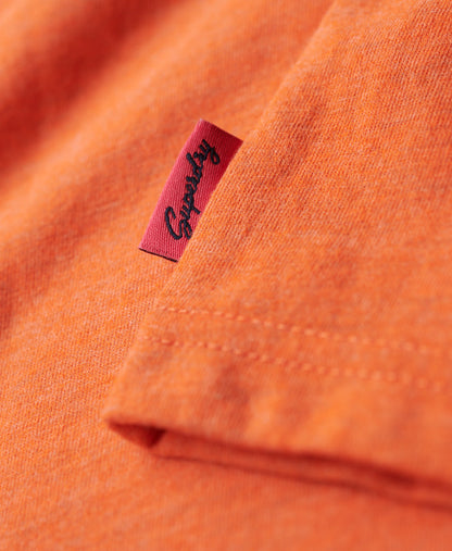 La Vintage Logo Graphic Slim Tank Top | Soda Pop Orange Marle