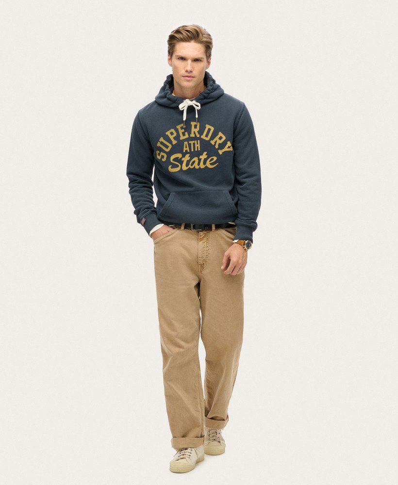 Track &amp; Field Graphic Hoodie | Eclipse Navy