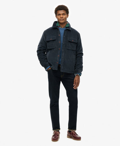 Surplus Cord Quilt Overshirt | Eclipse Navy