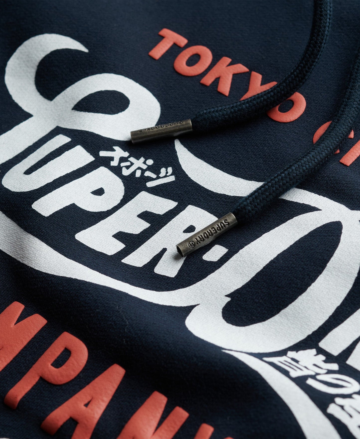 Perfect Fit Script Hoodie | Eclipse Navy