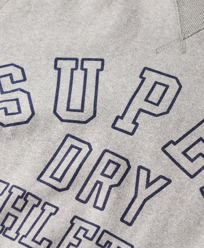 Athletic Printed Sweatshirt | Athletic Grey Marle