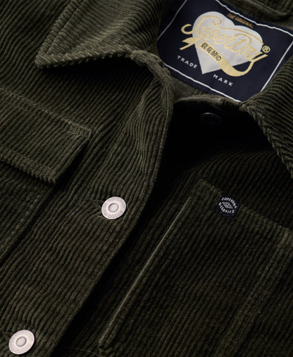 Corduroy Chore Jacket | Army Khaki