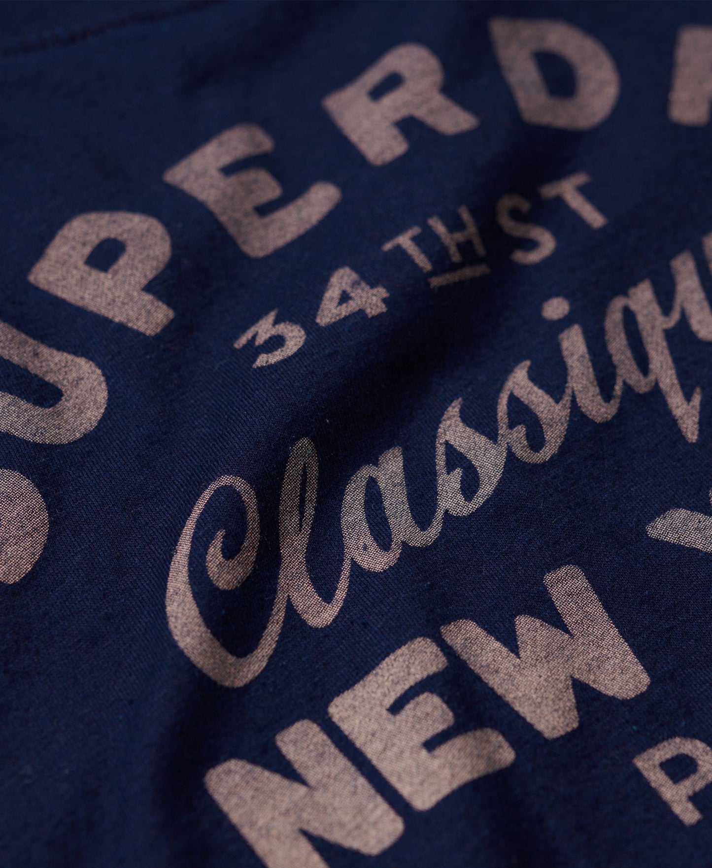 Indigo Workwear Cap Sleeve Slim Fit Tee | Deep Denim Blue Wash Indigo