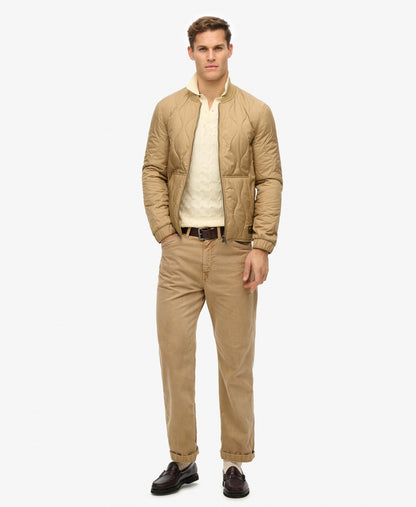 Surplus Quilted Liner Slim Fit Jacket | Classic Tan Brown