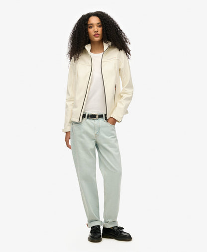 Hooded Classic Trekker Slim Fit Jacket | Off White