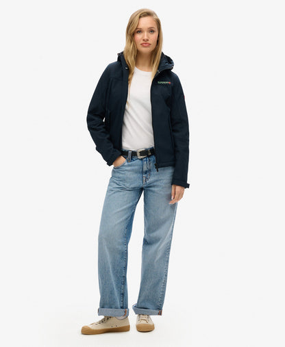 Hooded Classic Trekker Slim Fit Jacket | Eclipse Navy