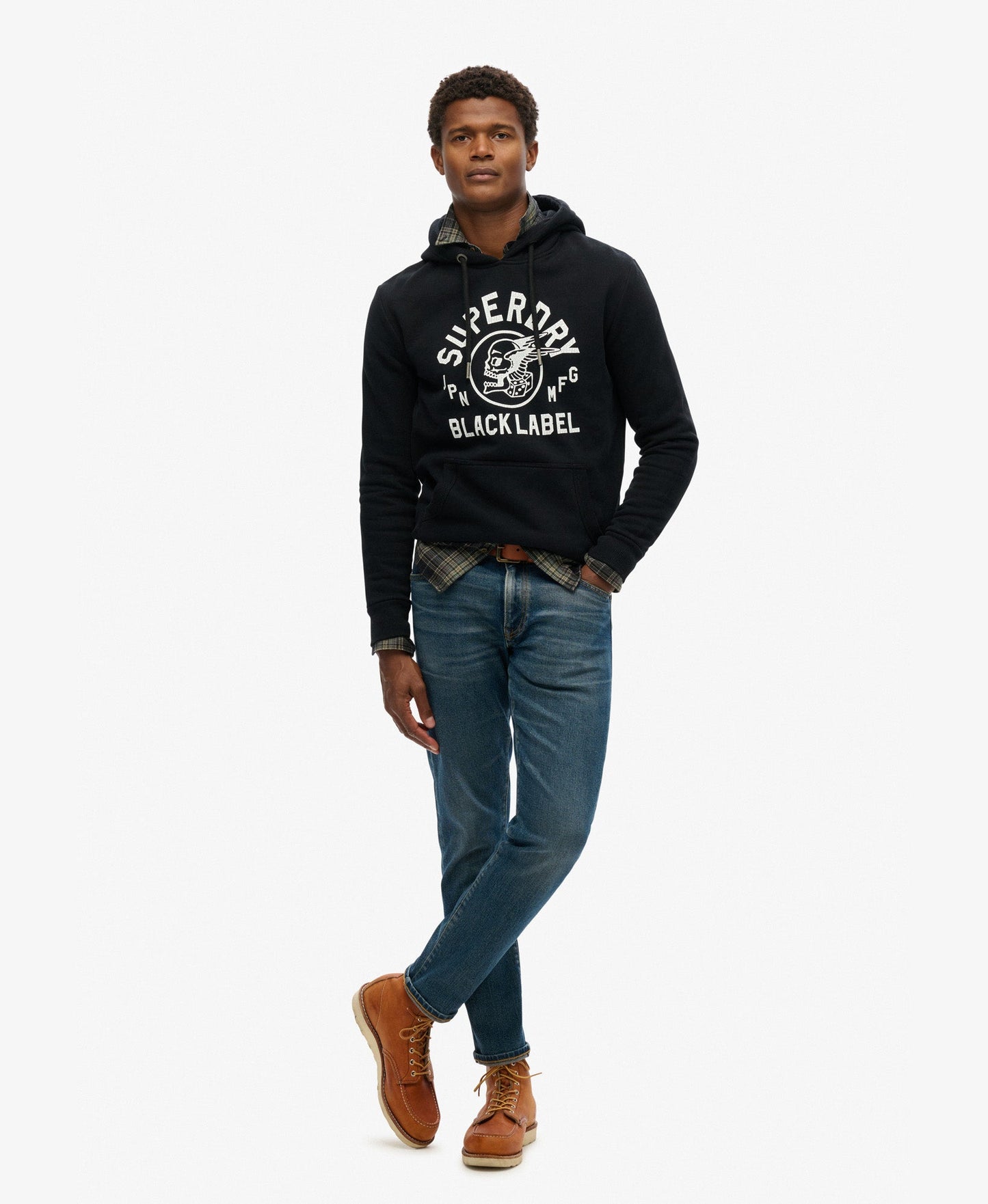 Black Label Hoodie | Black
