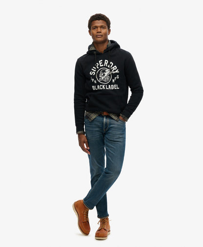 Black Label Hoodie | Black