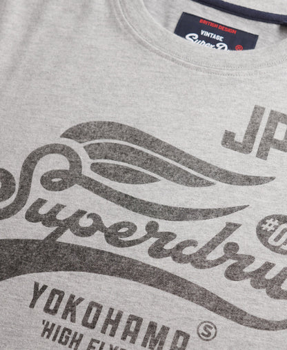 High Flyers Tee | Grey Marle