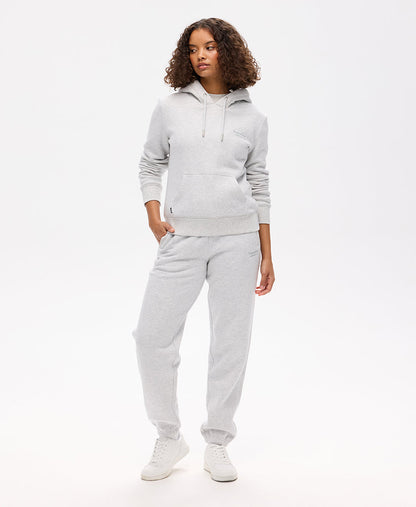Essential Logo Hoodie | Glacier Grey Marle