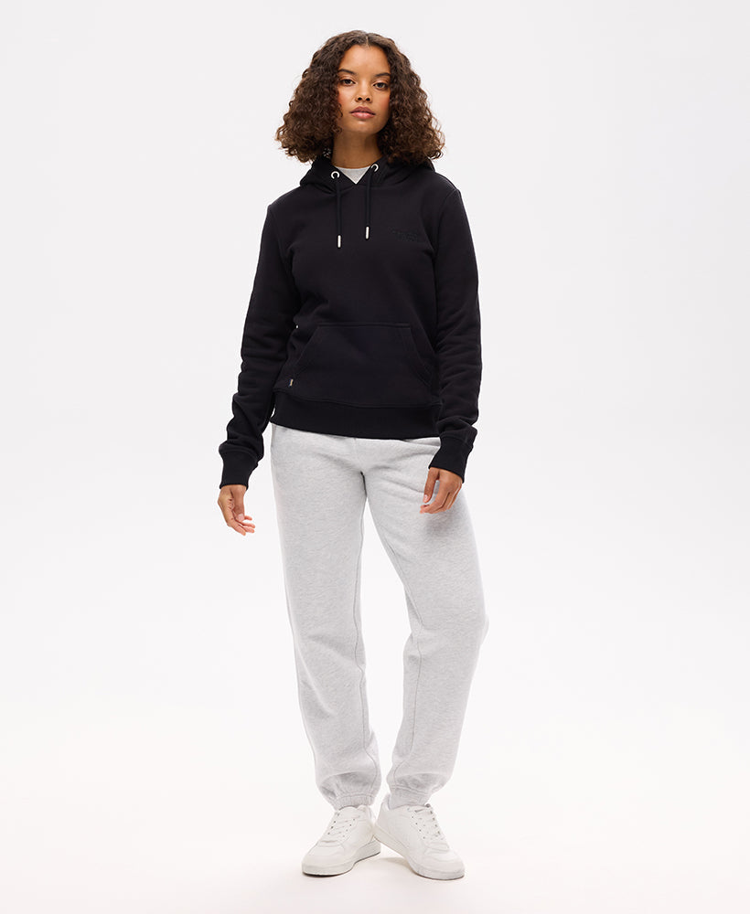 Essential Logo Hoodie | Black