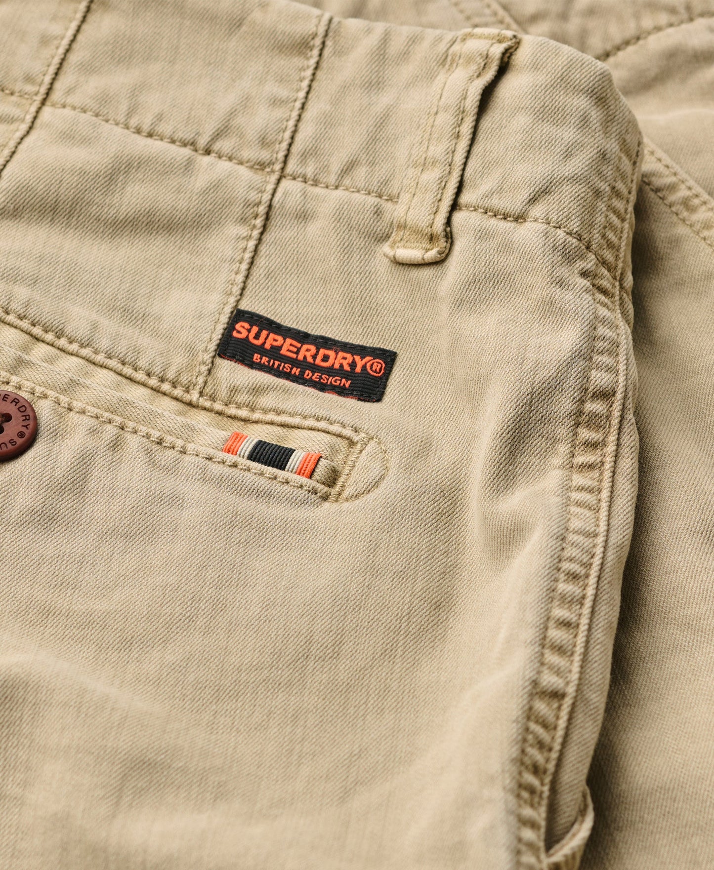 Vintage International Slim Fit Short | Tan