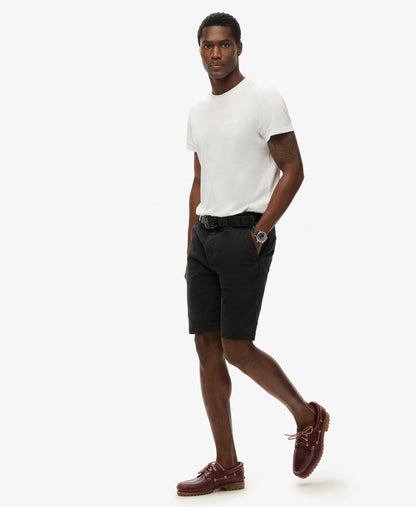 Vintage International Slim Fit Short | Washed Black