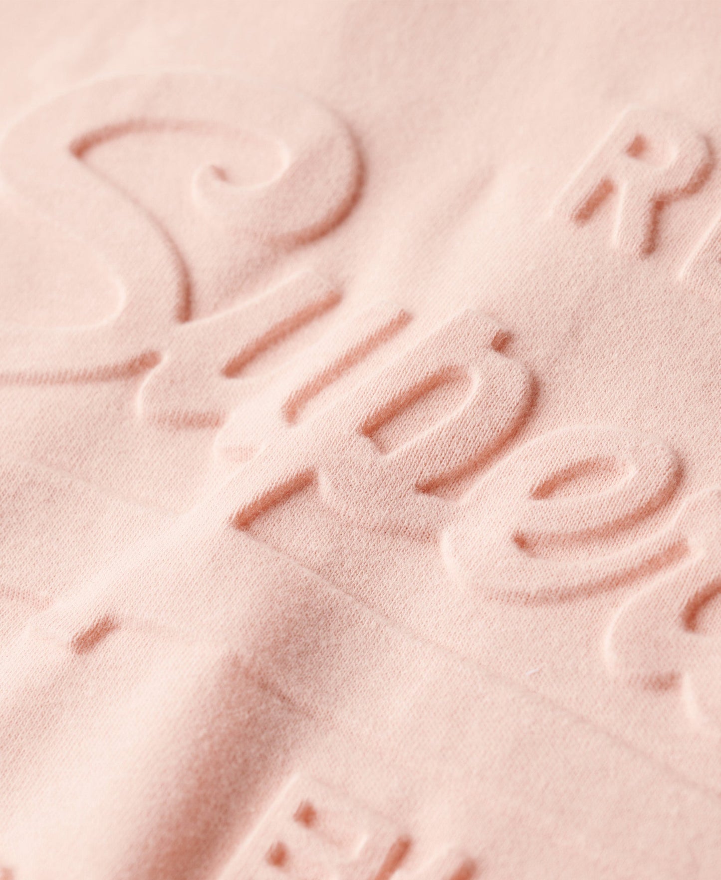 Embossed Vintage Logo Relaxed Tee | Peach Whip Pink