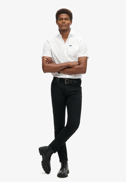Vintage Oxford Short Sleeve Shirt | Optic