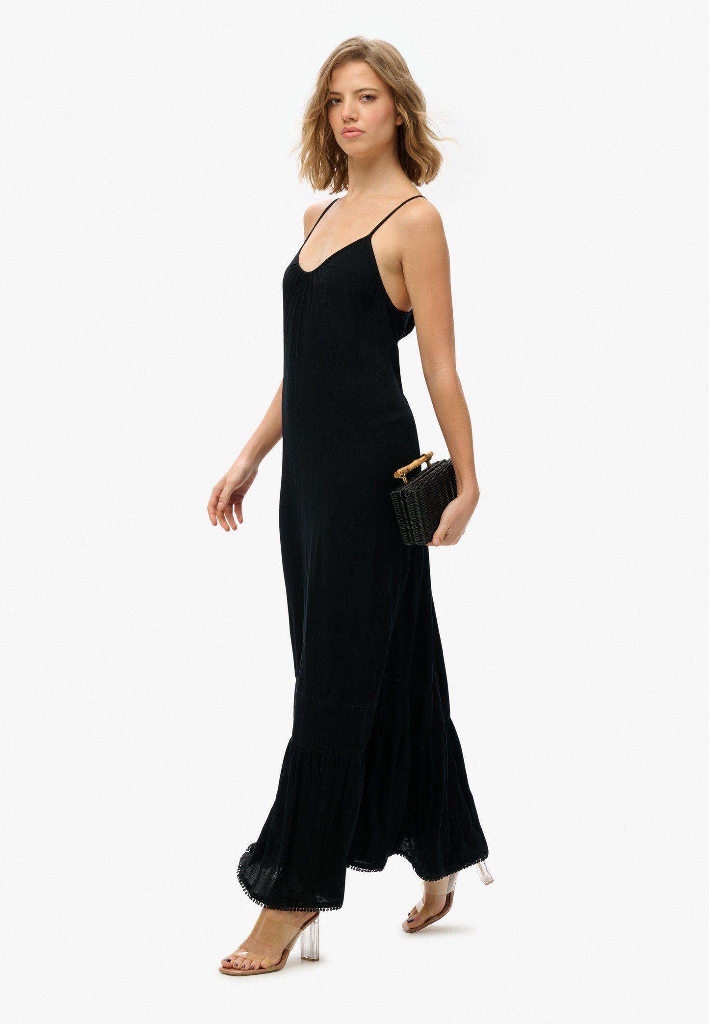 Cami Maxi Dress | Black