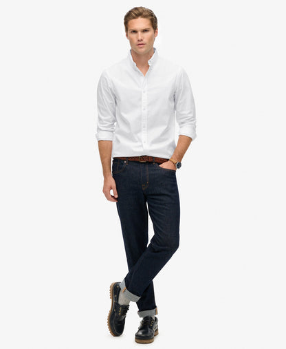 Essentials Tailored Lite Slim Fit Shirt | Optic